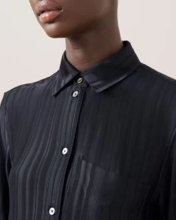 Paul Smith Women's Shirt Black -Fashion Bag Store G WB4293 000A100 4