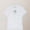 Axel Arigato For Mulberry Baby Tee White -Fashion Bag Store G WP4078 118W100