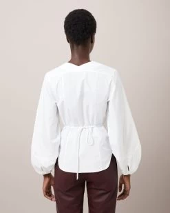 Paul Smith Women's Top White -Fashion Bag Store G WP4080 000W100 3