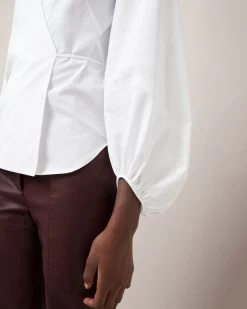 Paul Smith Women's Top White -Fashion Bag Store G WP4080 000W100 4