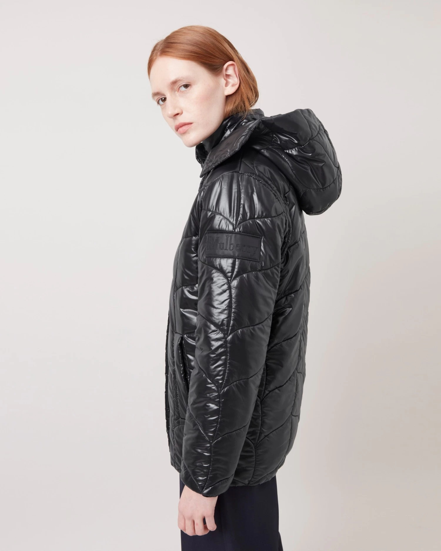 Softie Quilted Hooded Puffer Jacket Black 5 Softie Quilted Hooded Puffer Jacket Black - Image 3