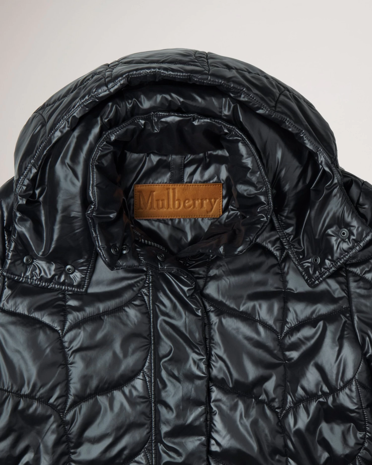 Softie Quilted Hooded Puffer Jacket Black 7 Softie Quilted Hooded Puffer Jacket Black - Image 5