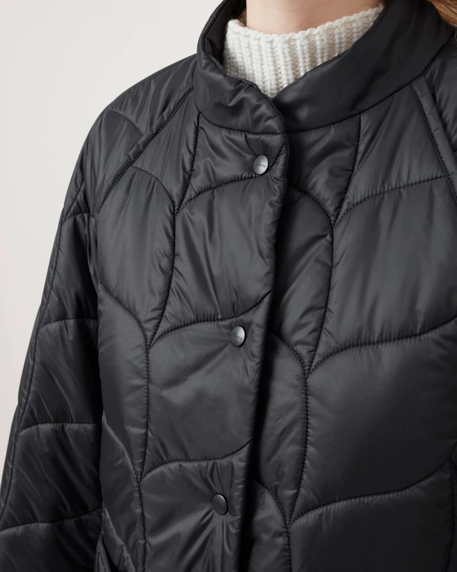 Softie Quilted Shell Jacket Black 5 Softie Quilted Shell Jacket Black - Image 3