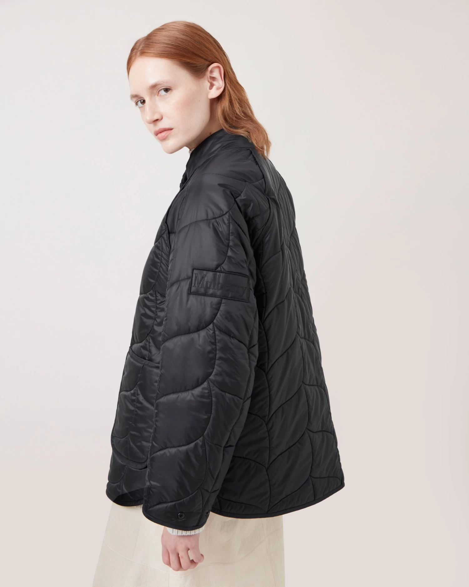 Softie Quilted Shell Jacket Black 6 Softie Quilted Shell Jacket Black - Image 4