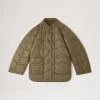 Softie Quilted Shell Jacket Khaki -Fashion Bag Store G WR4234 000R110