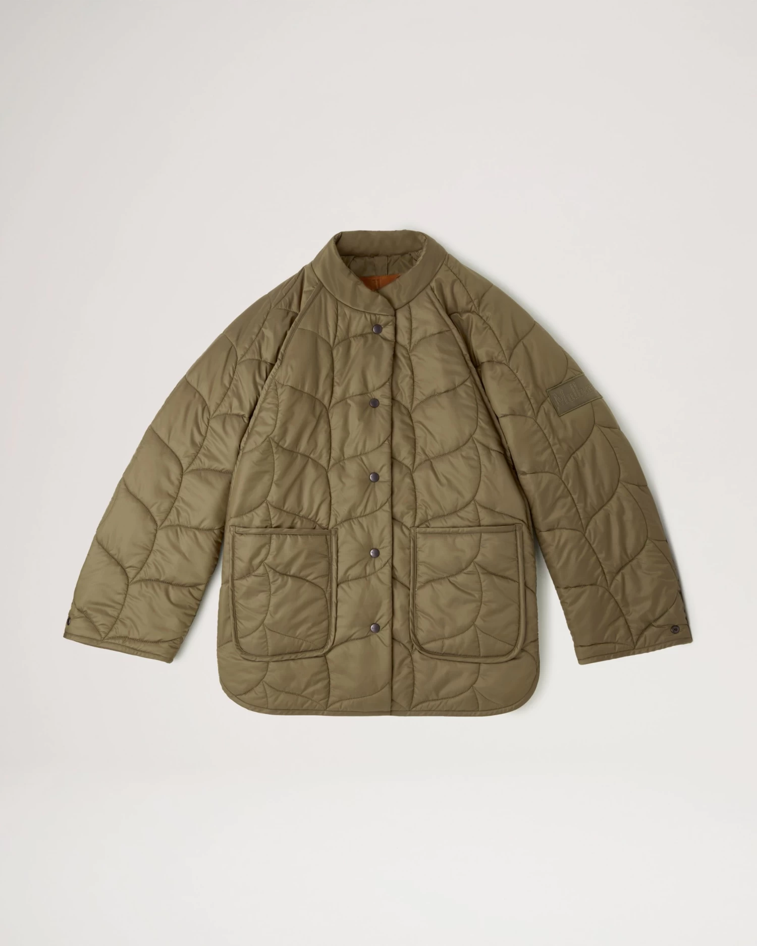 Softie Quilted Shell Jacket Khaki 3 Softie Quilted Shell Jacket Khaki