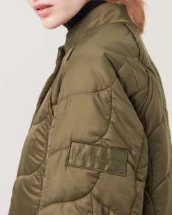 Softie Quilted Shell Jacket Khaki 10 Softie Quilted Shell Jacket Khaki -Fashion Bag Store G WR4234 000R110 4