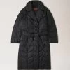 Softie Quilted Double Breasted Coat Black 2 Softie Quilted Double Breasted Coat Black -Fashion Bag Store G WR4235 000A100