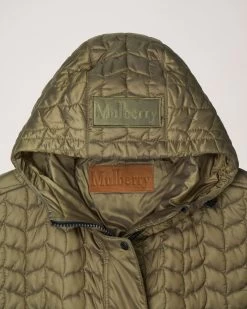 Softie Quilted Hooded Cape Khaki 11 Softie Quilted Hooded Cape Khaki -Fashion Bag Store G WR4236 000R110 5