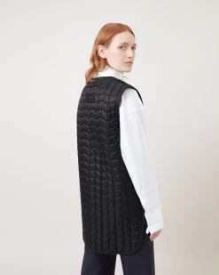 Softie Quilted Sleeveless Coat Black -Fashion Bag Store G WR4238 000A100 4