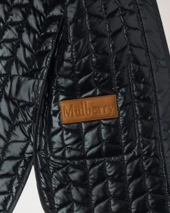 Softie Quilted Sleeveless Coat Black -Fashion Bag Store G WR4238 000A100 5