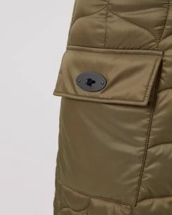 Softie Quilted Wrap Skirt Khaki -Fashion Bag Store G WR4239 000R110 3