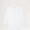 Paul Smith Men's Oversized Shirt White -Fashion Bag Store G XB4002 000W100