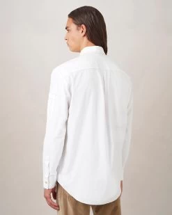 Paul Smith Men's Oversized Shirt White -Fashion Bag Store G XB4002 000W100 3
