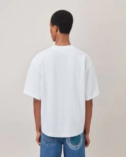 Axel Arigato For Mulberry Box Fit T-shirt White 8 Axel Arigato For Mulberry Box Fit T-shirt White -Fashion Bag Store G XP0001 118W100 3