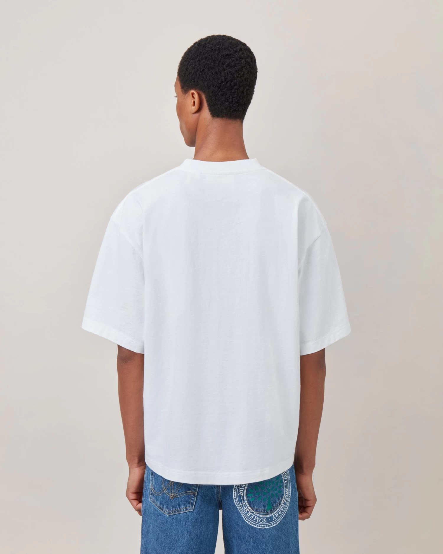 Axel Arigato For Mulberry Box Fit T-shirt White 5 Axel Arigato For Mulberry Box Fit T-shirt White - Image 3