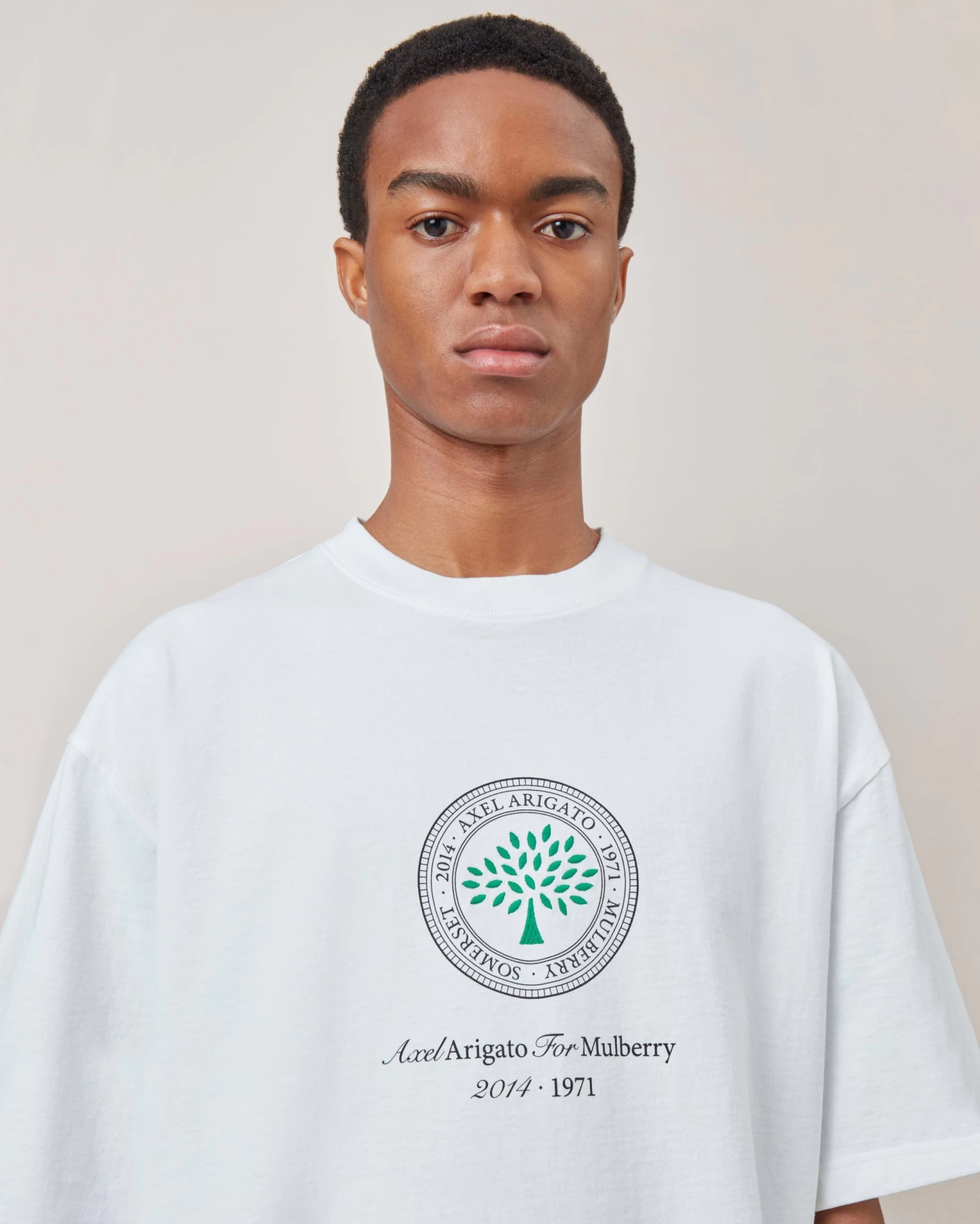 Axel Arigato For Mulberry Box Fit T-shirt White 6 Axel Arigato For Mulberry Box Fit T-shirt White - Image 4