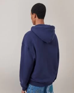 Axel Arigato For Mulberry Hoodie - Men's Navy -Fashion Bag Store G XP0005 118U120 3